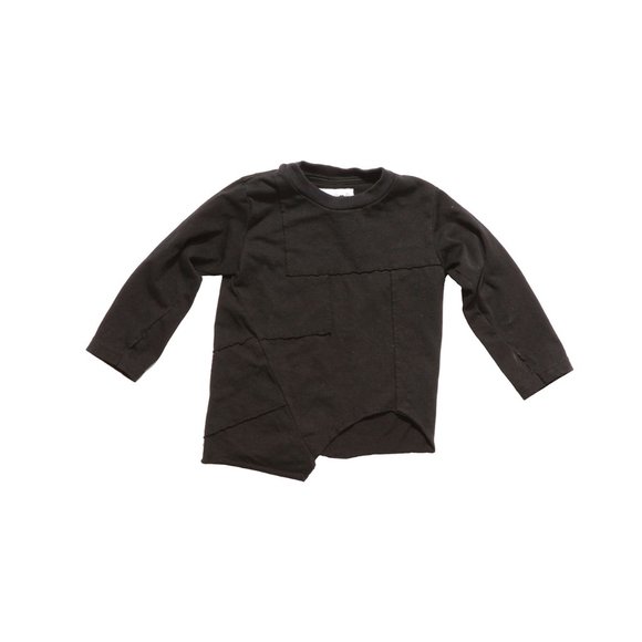 Nununu Quilt Shirt Black - Picture 1 of 3